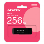 Memoria USB Adata UC310, 256GB, USB 3.2, Lectura 100 MB/s, Blanco image