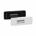 Memoria USB Adata UC310, 64GB, USB 3.2, Lectura 100 MB/s, Blanco image