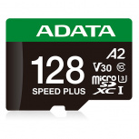 Memoria Flash Adata Speed Plus, 128GB MicroSDXC UHS-III Clase 10, con Adaptador image