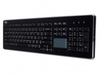 Teclado Adesso AKB-440UB, Alámbrico, USB, Negro (Inglés)