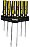 Adir Juego de Desarmadores TULPLUS, 6 Piezas, Negro/Amarillo