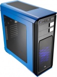 Gabinete Aerocool Aero-800, Midi-Tower, ATX/micro-ATX/mini-iTX, USB 2.0/3.0, sin Fuente, Azul
