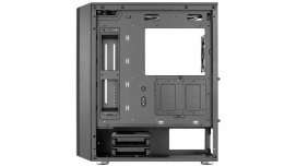 Gabinete AeroCool Interstellar con Ventana RGB, Midi-Tower, ATX/Micro-ATX/Mini-ITX, USB 3.0, sin Fuente, 5 Ventiladores Instalados (3x ARGB), Negro - Imagen adicional 5