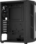Gabinete Aerocool PRIME, Midi-Tower, ATX/Micro-ATX/Mini-ITX, USB 3.0, sin Fuente, 1 Ventilador Instalado, Negro - Imagen adicional 11