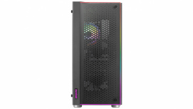 Gabinete AeroCool Skribble con Ventana ARGB, Midi-Tower, ATX/Micro-ATX/Mini-ITX, USB 3.0, sin Fuente, 3 Ventiladores RGB Instalados, Negro - Imagen adicional 2
