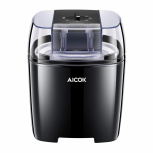 Aicok Maquina de Helados IM1500, 1.4 Litros, Negro