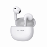 Aiwa Audífonos Intrauriculares con Micrófono AWTWSD8, Inalámbrico, Bluetooth, Blanco - Imagen adicional 1