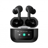 Aiwa Audífonos Intrauriculares con Micrófono AWTWSGPRO, Inalámbrico, Bluetooth, Cancelación de Ruido, Negro - Imagen adicional 1