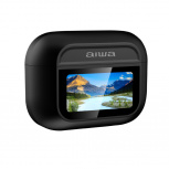 Aiwa Audífonos Intrauriculares con Micrófono AWTWSGPRO, Inalámbrico, Bluetooth, Cancelación de Ruido, Negro - Imagen adicional 2