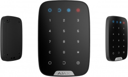 AJAX Teclado KeyPad, Inalámbrico, Negro, Compatible solo con Sistemas AJAX