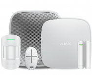 Ajax Kit Sistema de Alarma BASIC EXT, Alámbrico/Inalámbrico, 100 Zonas de Alarma, 1 Sensor de Movimiento, 1 Sensor Puerta/Ventana, con Panel de Control