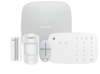 Ajax Kit Sistema de Alarma RES KEYPADCOMBI, Alámbrico/Inalámbrico, 100 Zonas de Alarma, 1 Sensor de Movimiento, 1 Sensor Puerta/Ventana, con Panel de Control