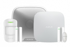 Ajax Kit Sistema de Alarma HUB2(4G)-STREETSIREN, Alámbrico/Inalámbrico, 100 Zonas de Alarma, 1 Sensor de Movimiento, 2 Sensores Puerta/Ventana, con Panel de Control