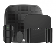 Ajax Kit Sistema de Alarma Hub2Plus, Inalámbrico, 200 Zonas de Alarma, 1 Sensor de Movimiento, 2 Sensores Puerta/Ventana, con Panel de Control