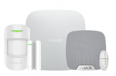 Ajax Kit Sistema de Alarma HUB2 Plus Smart Elite, Inalámbrico, 200 Zonas de Alarma, 1 Sensor de Movimiento, 1 Sensor Puerta/Ventana, con Panel de Control