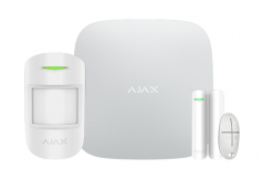 Ajax Kit Sistema de Alarma HUB2 Plus Smart, Inalámbrico, 200 Zonas de Alarma, 1 Sensor de Movimiento, 1 Sensor Puerta/Ventana, con Panel de Control