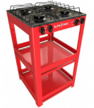 Alfa Parrilla de Gas 411, 4 Quemadores