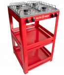 Alfa Parrilla de Gas 412, 4 Quemadores