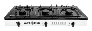 Alfa Parrilla de Gas 611, 3 Quemadores