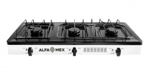 Alfa Parrilla de Gas 611, 3 Quemadores