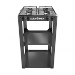 Alfa Mex Parrilla de Gas 712, 4 Quemadores