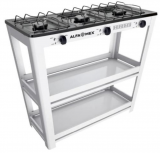 Alfa Mex Parrilla de Gas 911, 3 Quemadores