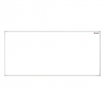 Alfra Pintarrón Metálico, 120 x 240 cm, Blanco