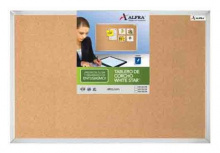 Alfra Tablero de Corcho, 60cm x 90cm