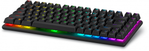 Teclado Gamer Alienware Pro Wireless LED RGB 75%, Teclado Mecánico, Linear, Inalámbrico, USB/RF Inalámbrico/Bluetooth, Negro, Inglés