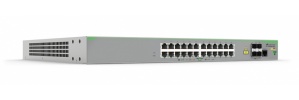 Switch Allied Telesis Fast Ethernet FS980M/28PS, 24 Puertos PoE 10/100Mbps (12x PoE+) + 4 Puertos SFP, 12.8 Gbit/s, 16.000 Entradas - Administrable