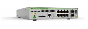 Switch Allied Telesis Gigabit Ethernet CentreCOM GS970M, 8 Puertos PoE 10/100/1000Mbps + 2 Puertos SFP, 20 Gbit/s, 16.000 Entradas - Administrable