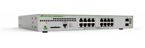 Switch Allied Telesis Gigabit Ethernet CentreCOM GS970M, 16 Puertos PoE 10/100/1000 Mbps + 2 Puertos SFP, 36 Gbit/s, 16.000 Entradas - Administrable