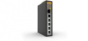 Switch Allied Telesis Gigabit Ethernet IS130-6GP, 5 Puertos 10/100/1000Mbps (4x PoE+) + 1 Puertos SFP, 12Gbit/s, 2000 Entradas - No Administrable