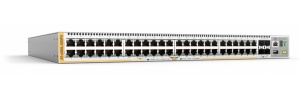 Switch Allied Telesis Gigabit Ethernet X530L-52GPX-10, 48 Puertos 10/100/1000Mbps + 4 SFP+, 176Gbit/s, 16.000 Entradas - Administrable