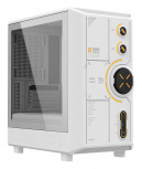 Gabinete Alseye Rams 2.0, Midi-Tower, Micro-ATX/Mini-ITX, USB 3.0, sin Fuente, sin Ventiladores Instalados, Blanco