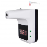 Alter Termómetro con Sensor Remoto K3, 0 - 80 °C, Blanco/Negro - no incluye Adaptador ni Batería