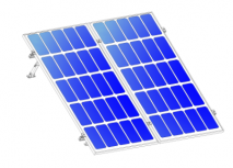 Aluminext Soporte de Montaje para Panel Solar NXT-SM2I-30-1135-R, Aluminio