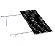 Aluminext Kit de Montaje Reforzado para 3 Módulos Solares NXT-SM3I-30-1135-R, Inclinación 15 a 30º, hasta 1135mm, 215 km/h