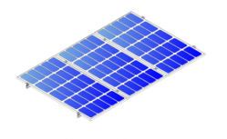 Aluminext Riel de Montaje para Panel Solar NXT-SM3P-1135-R, Aluminio