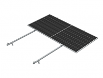 Nxt-Rx Juego de Montaje para 5 Paneles Solares, Inclinación de 10° a 20°, hasta 160 km/h, Aluminio