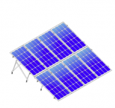 Aluminext Sistema de Montaje NXT-SM2X4-1135-R, Vertical, hasta 1135mm