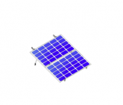 Aluminext Sistema de Montaje NXT-SMH2-1135-R, Horizontal, hasta 1135mm