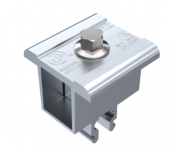 Aluminext  Abrazadera Universal para Paneles de 30-46mm, Aluminio