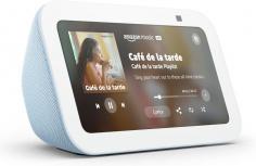 Amazon Asistente de Voz Echo Show 5 G3 5.5", Inalámbrico, WiFi, Bluetooth, Azul/Blanco