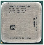 Procesador AMD Athlon 3200+, Socket 754, 2.20GHz, 1 Núcleos, 512KB Caché - No incluye Disipador 