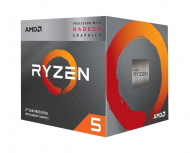 Procesador AMD Ryzen 5 3400G, 4 Núcleos, 2MB Caché - Incluye Disipador image