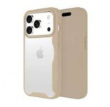 Ampd Funda Flip Wallet para iPhone 17 Pro, Beige