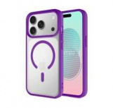 Ampd Funda MagBump para iPhone 17 Pro, Morado