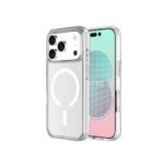 Ampd Funda Crystal Clear para iPhone 17 Pro Max, Transparente