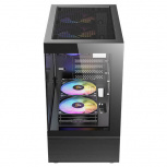 Gabinete Antec CX200M RGB ELITE, Mini-Tower, Micro-ATX/Mini-ITX, USB 3.0, sin Fuente, 5 Ventiladores Instalados, Negro - Imagen adicional 3